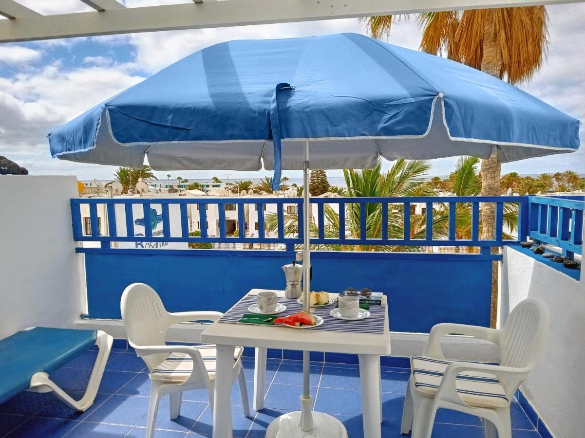 Aguazul - A Pie De Piscina Y Vistas Al Mar Daire Puerto del Carmen  Dış mekan fotoğraf